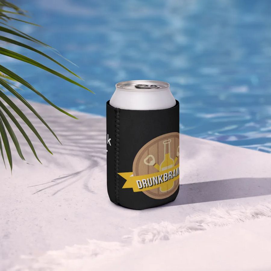 Drunk Koozie (black) product image (7)