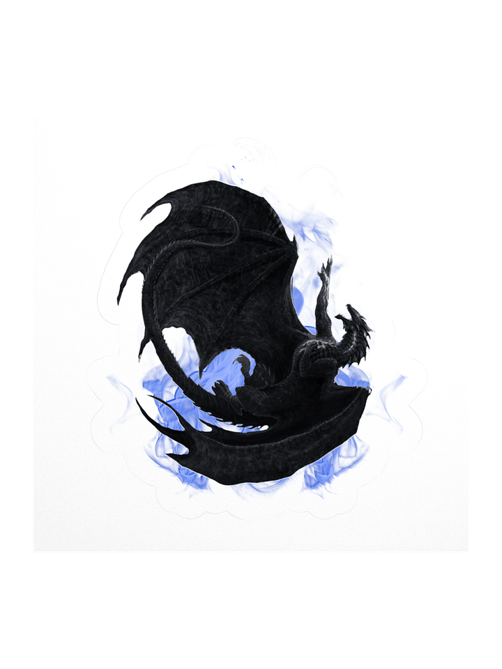 Falling Dragon Kiss Cut Sticker product image (2)