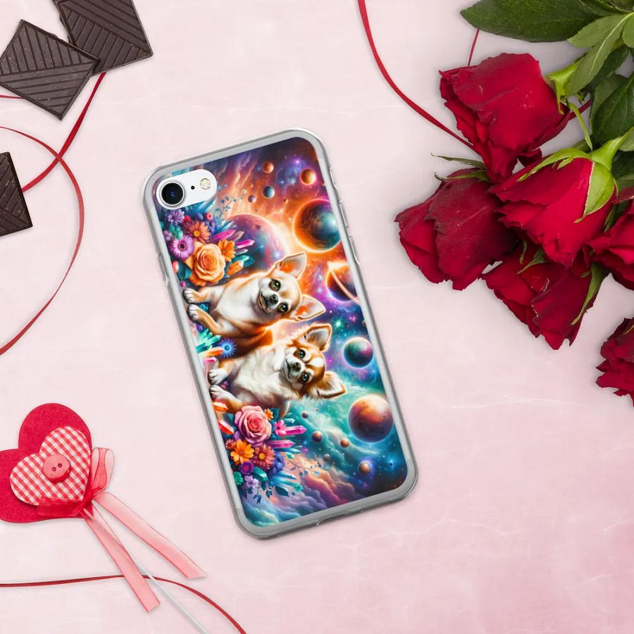 Cosmic Chihuahua Guardians - iPhone case product image (9)