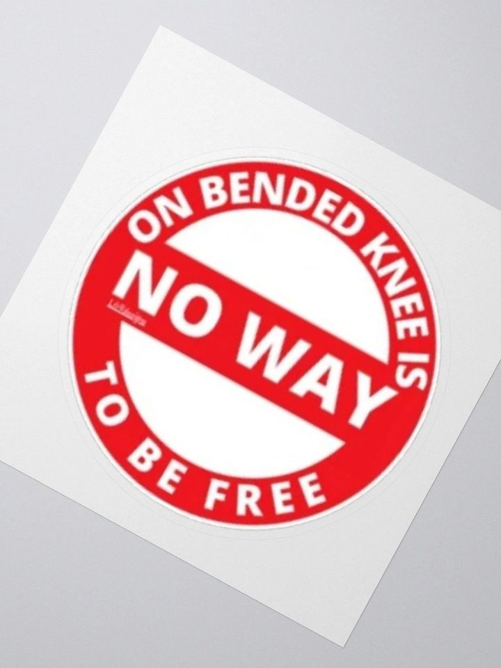 ON BENDED KNEE IS NO WAY TO BE FREE product image (5)