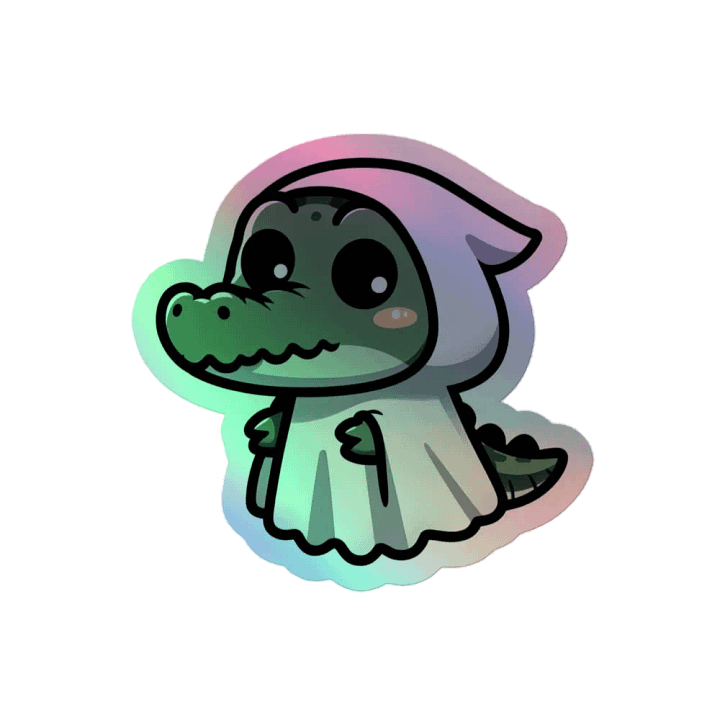 RyodileGhost Holographic Sticker Pack product image (2)