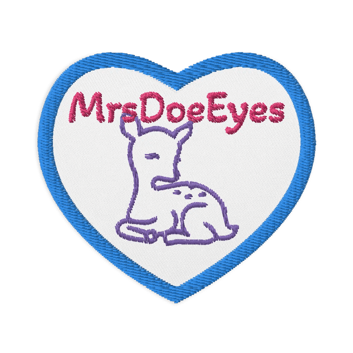 MrsDoeEyes white patch product image (1)