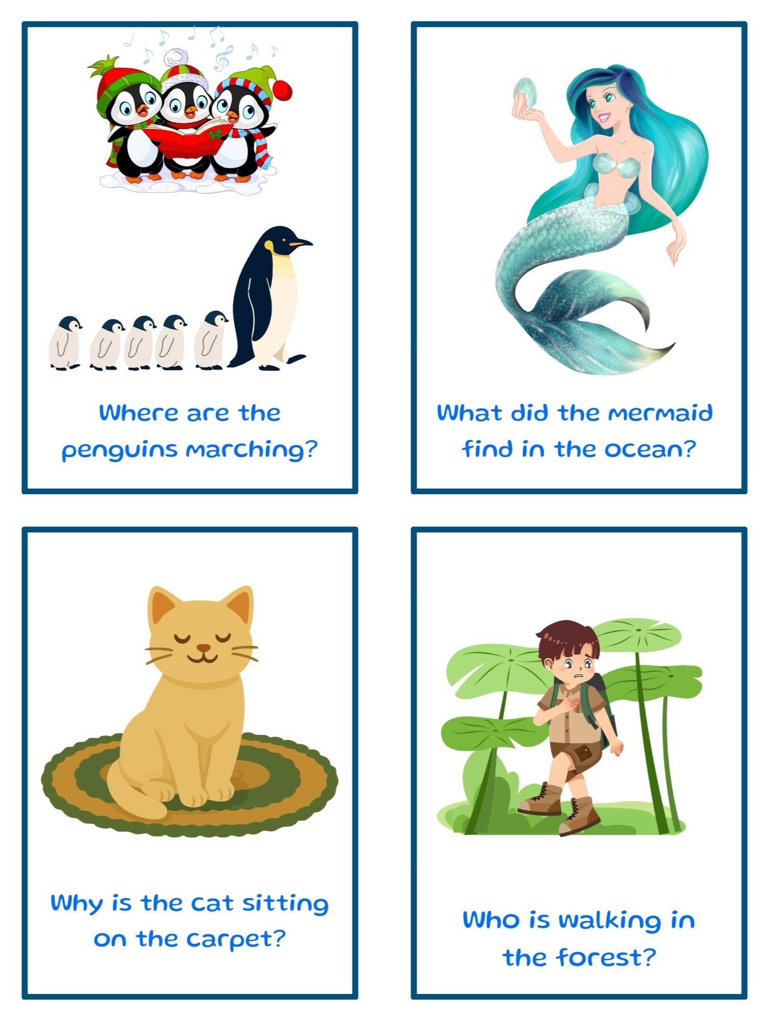 WH Questions Flashcards for Kids product image (3)