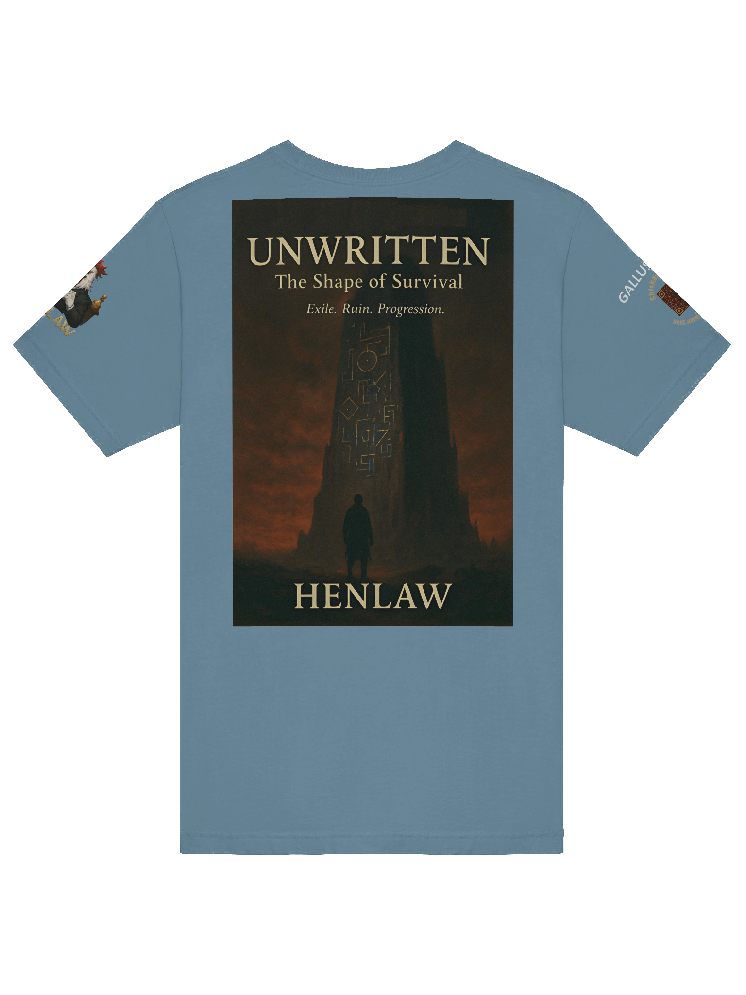 Henlaw Premium Lore Tee — Chapter 2 “Hall of Echoes” Edition product image (6)