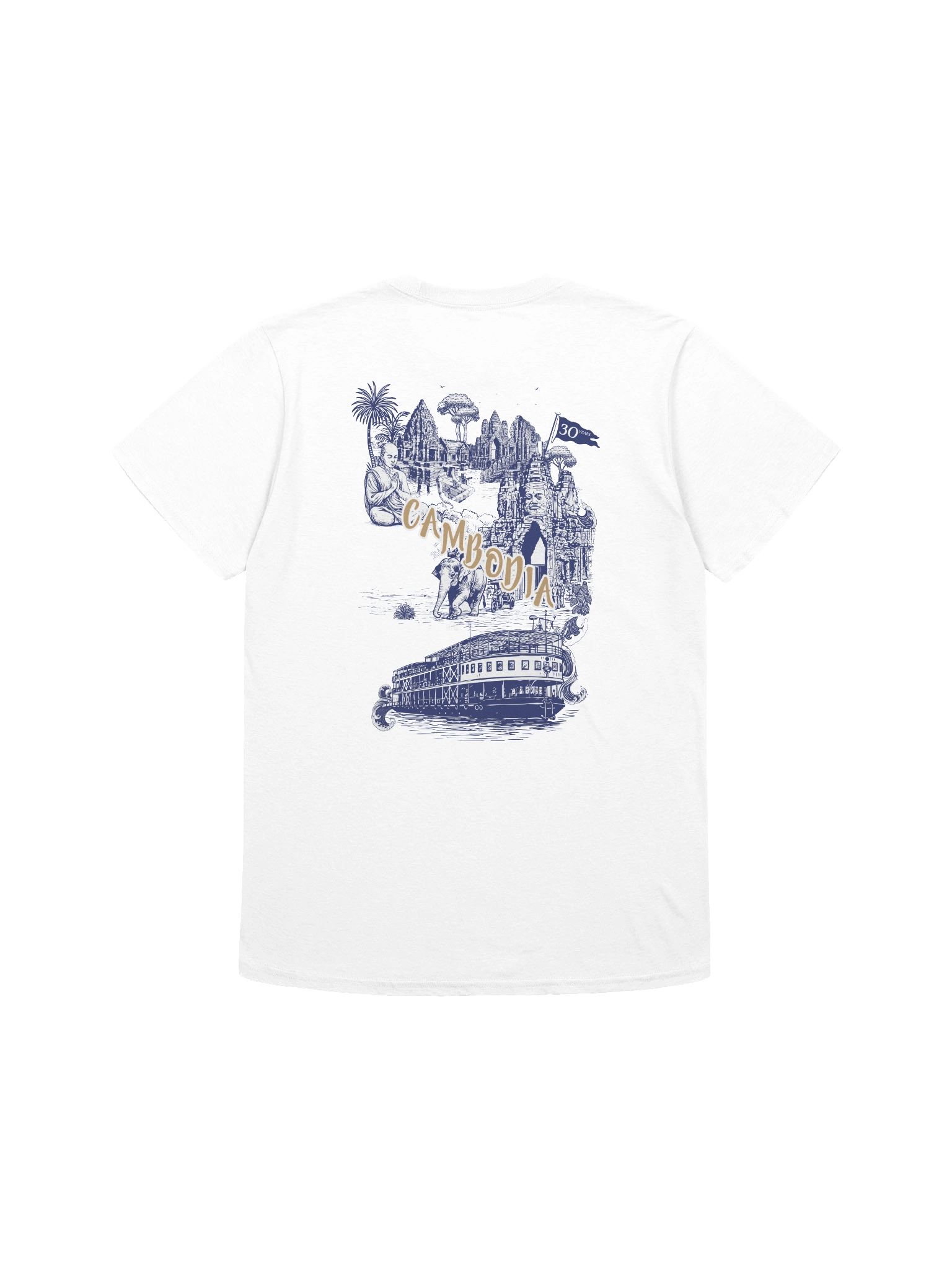 30th t-shirt - Cambodia product image (1)