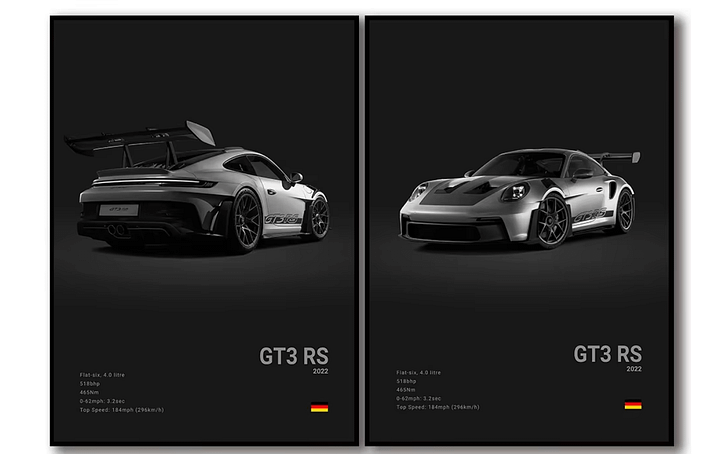 Porsche 911 gt3rs Poster product image (2)
