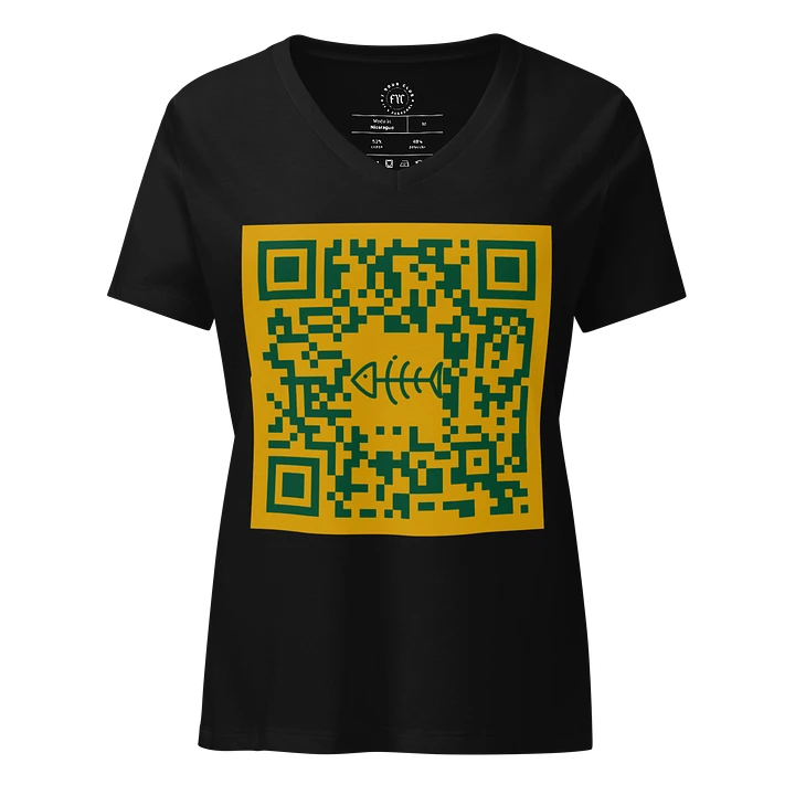 F*Seattle QR code Women's V neck product image (19)