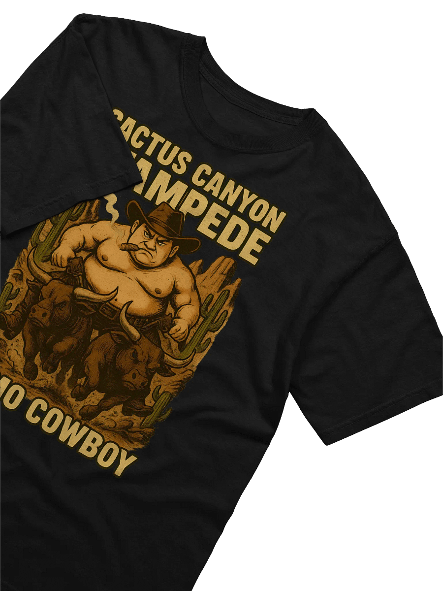 Sumo Cowboy Cactus Canyon Stampede T-Shirt product image (3)