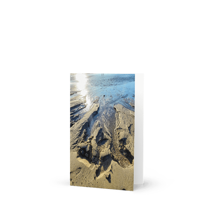 Rivers in the Sand Greeting Card product image (1)