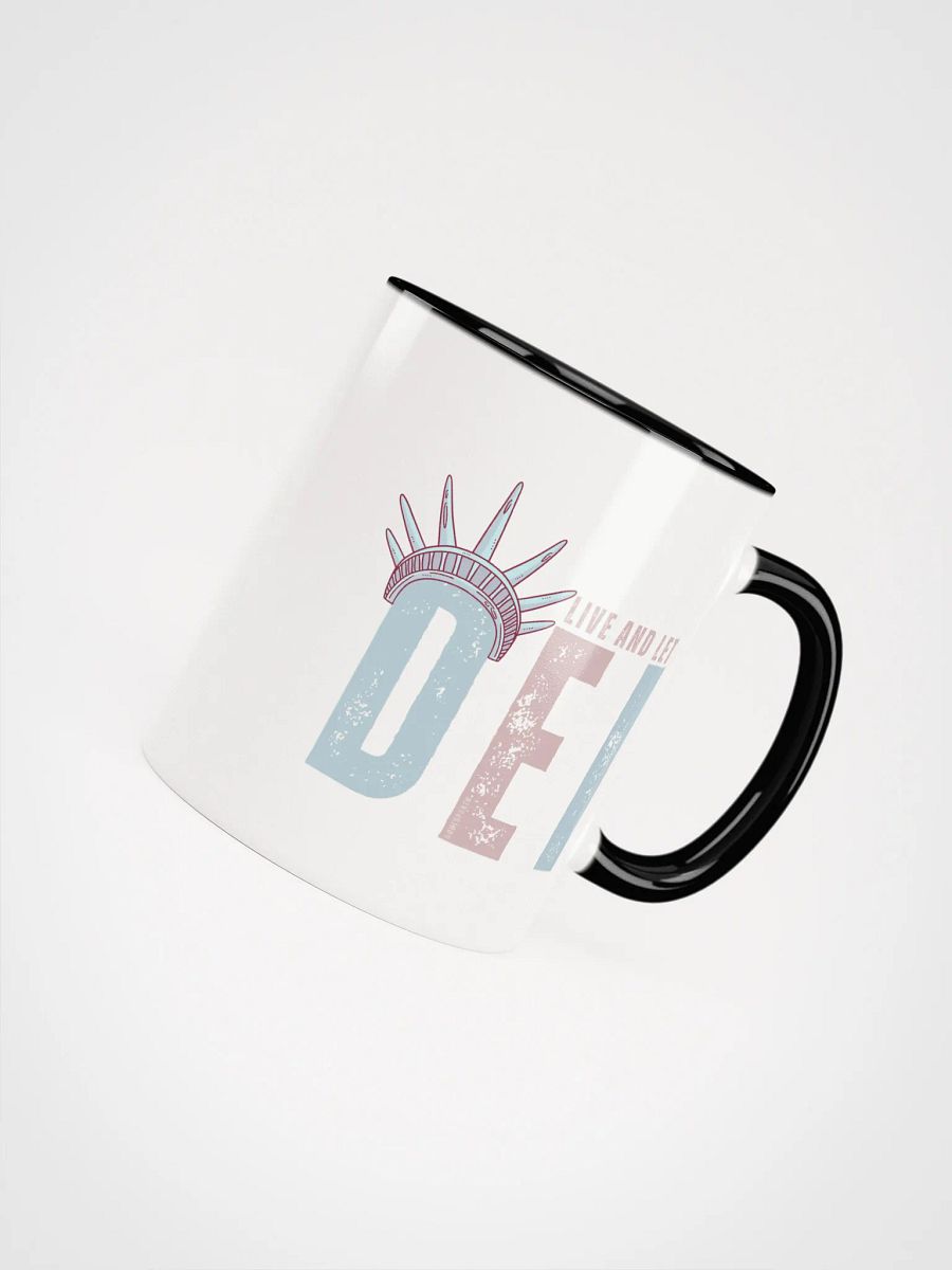 Live and Let DEI © Statue of Liberty Mug Light - Being Liberal product image (4)