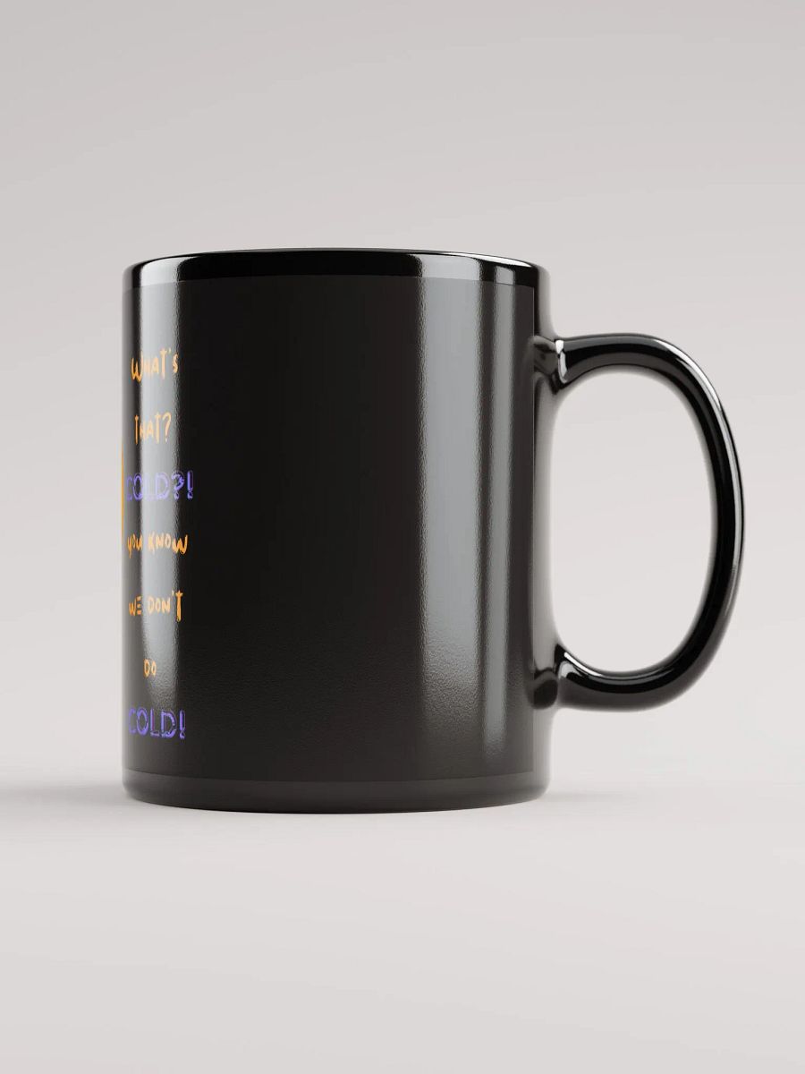 Fierce Emoji Black Glossy Mug product image (5)