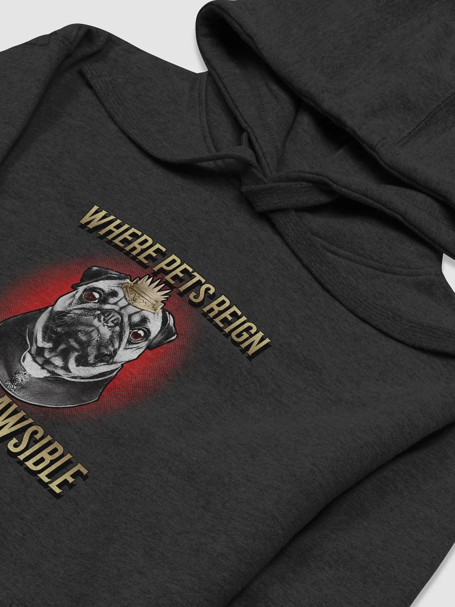 Royal Pug Crown Unisex Hoodie product image (28)