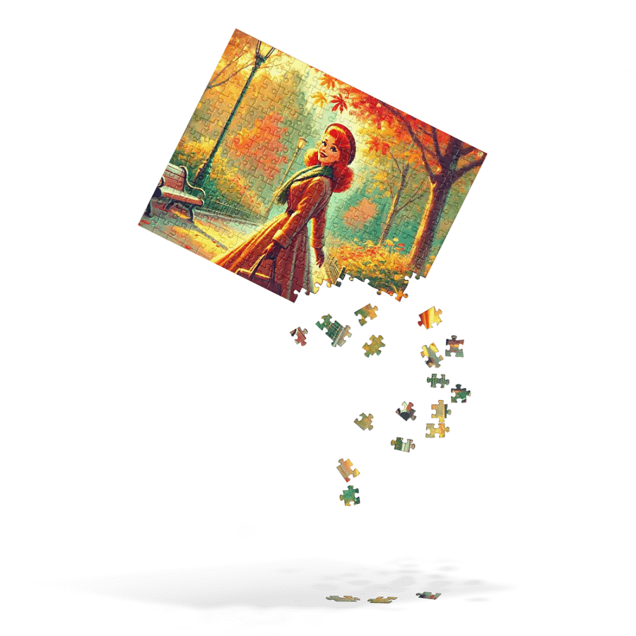 Autumn Stroll Jigsaw Puzzle product image (4)
