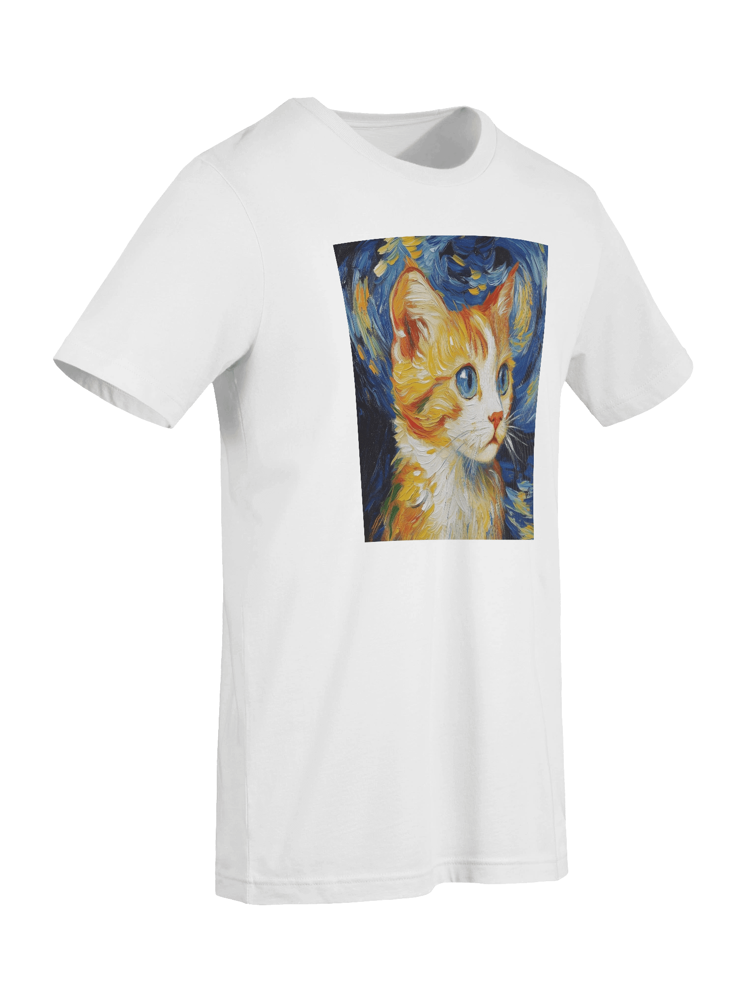 Starry Night Cat T-Shirt product image (105)