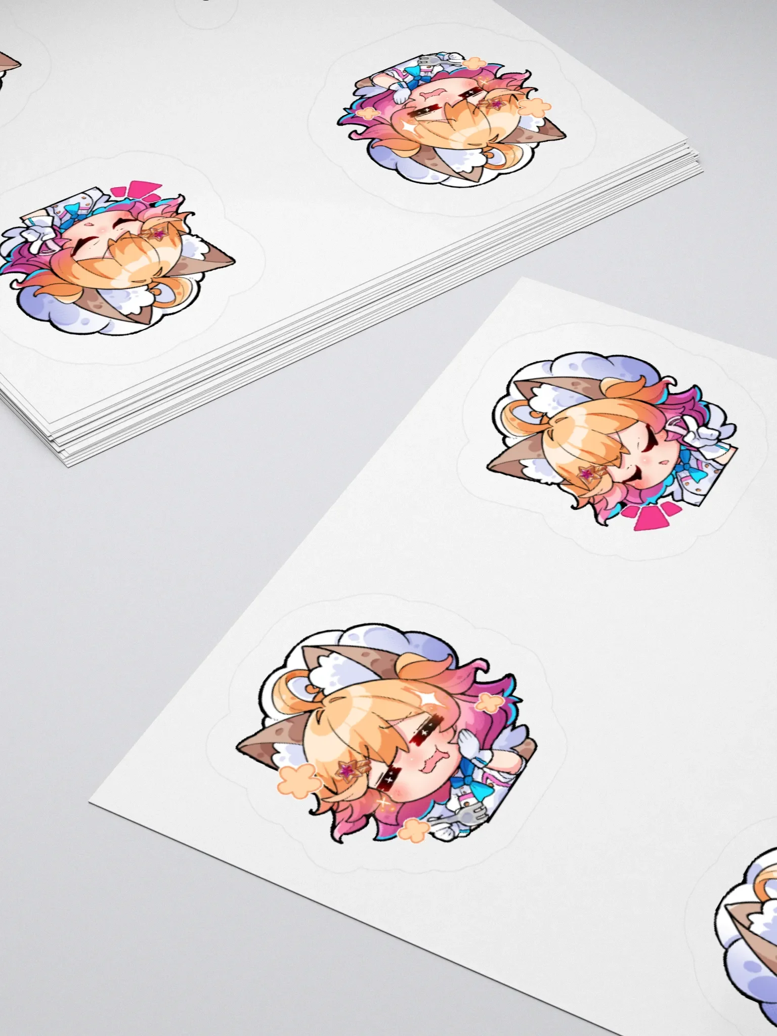 Sweet Bakery Mo Kiss Cut Stickers product image (4)