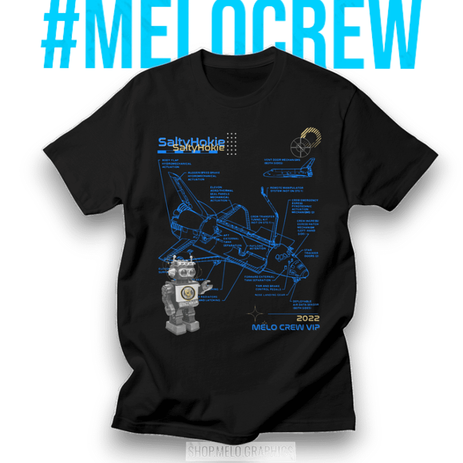 #MeloCrew VIP - SaltyHokie | #MadeByMELO product image (1)