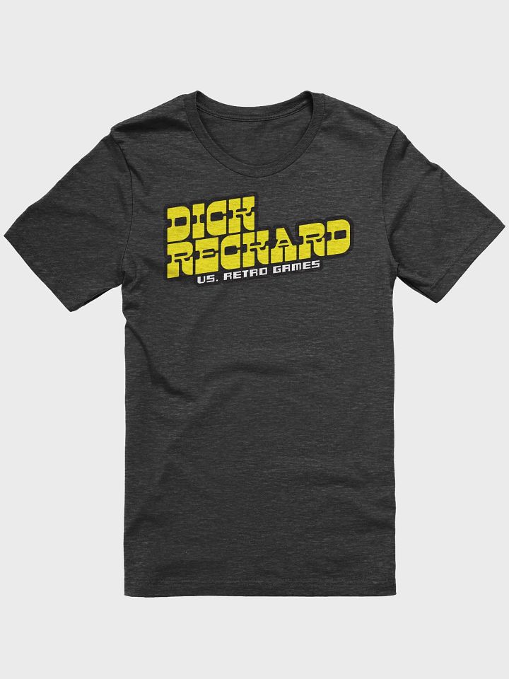 Dick Reckard vs Retro Games Yellow Logo Unisex T-Shirt product image (1)