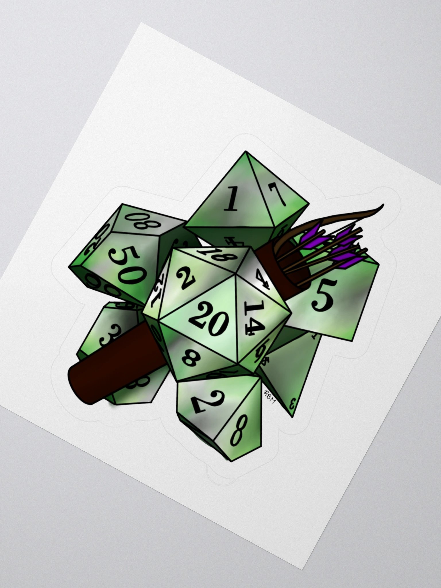 Aro Pride Dice Design product image (4)