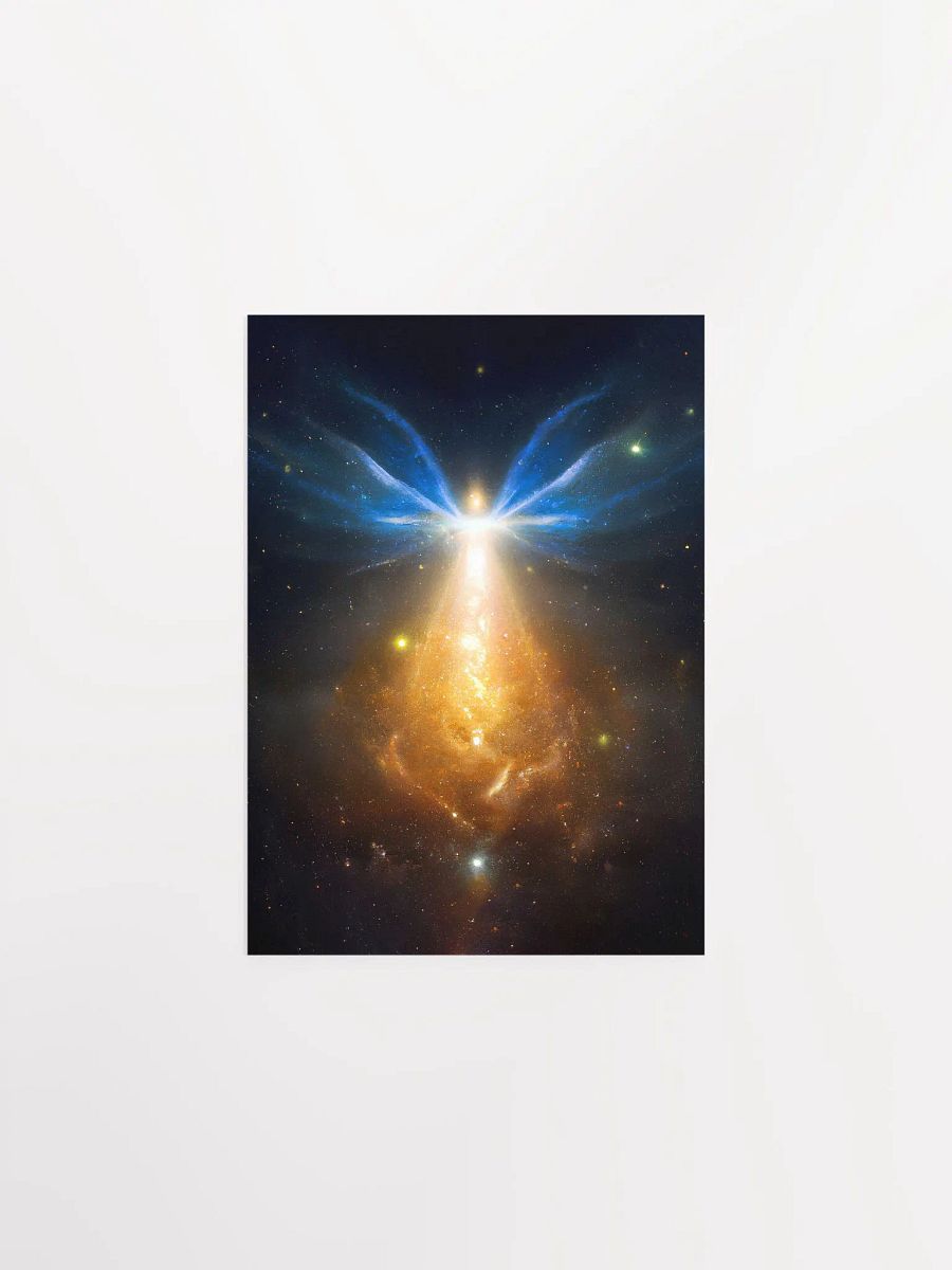 Heaven's Gate #1.3 — vibrant space poster, ethereal yoga print, abstract art, spiritual wall decor, aura poster, astrology poster, astronomy poster product image (6)