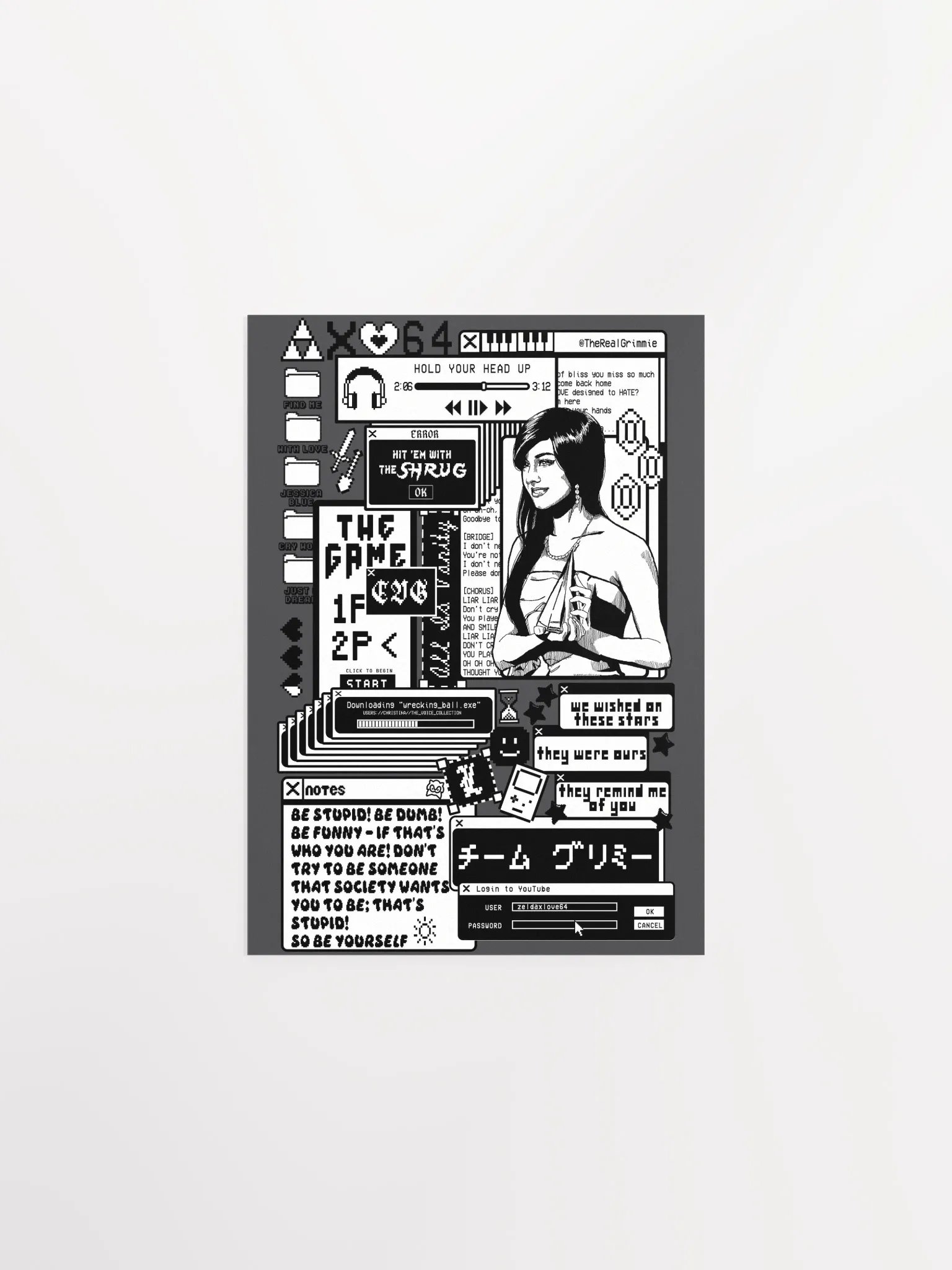 Grimmie Pop Up Poster product image (1)