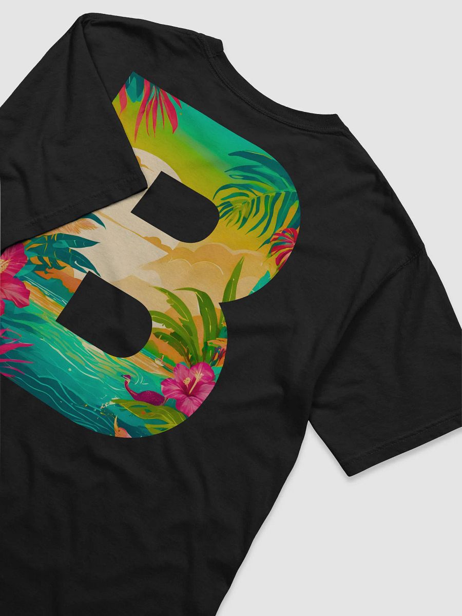 Tropical Sunset Paradise T-Shirt (Letter-B) product image (7)