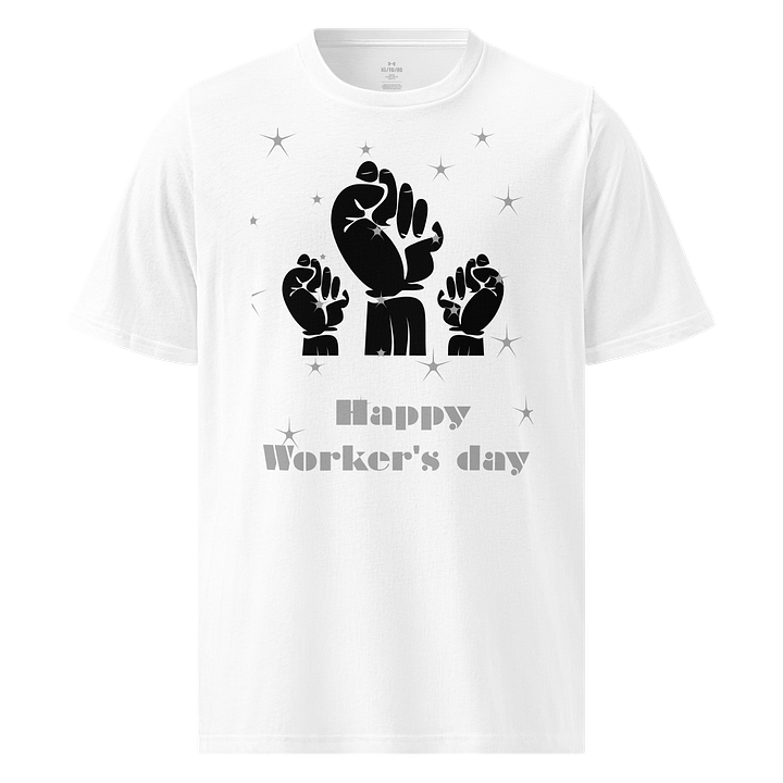 Starry Worker's Day Celebration T-Shirt product image (1)