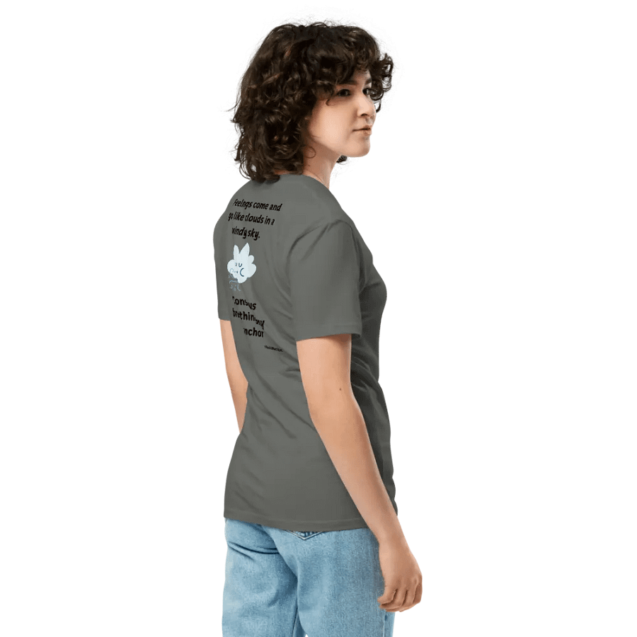 002-Mindfulness Unisex Premium Tee Light Colours product image (3)