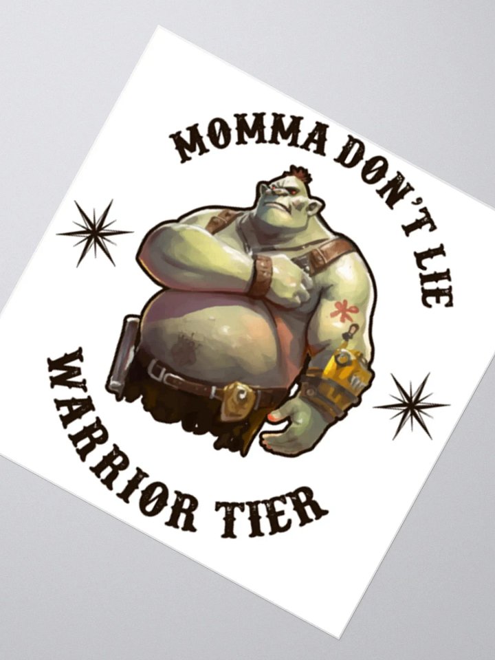 Momma Don't Lie Sticker product image (2)