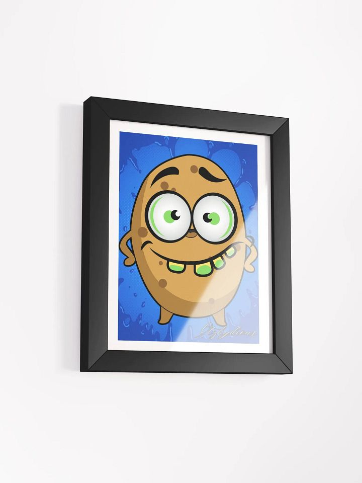 Aqua Spud Delight Framed Poster product image (2)