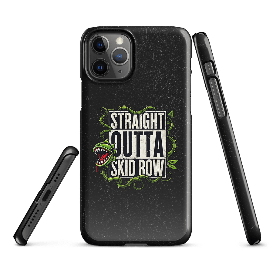 Straight Outta Skid Row Little Shop of Horrors iPhone Case – Snap-On Broadway Phone Cover product image (3)
