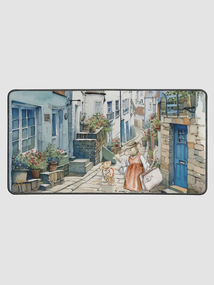 Travelling Mice Desk Mat | Cornish Holiday Adventure product image (1)