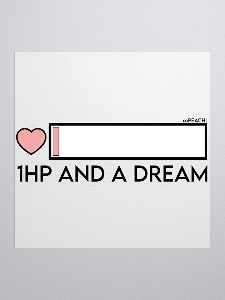 1HP and a Dream! Sticker product image (1)