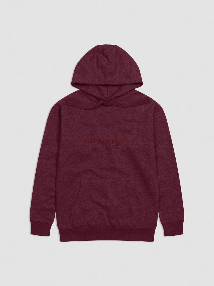 #CLASSY FASS - Maroon Hoodie product image (1)