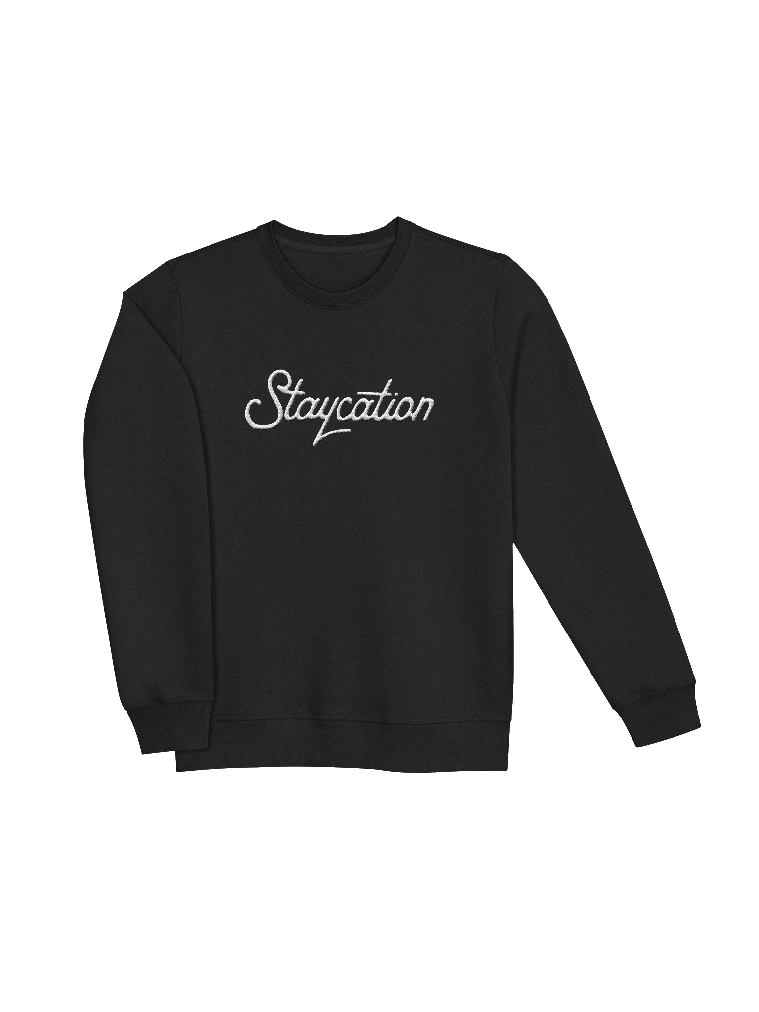 Staycation Organic Cotton Embroidered Sweatshirt product image (3)