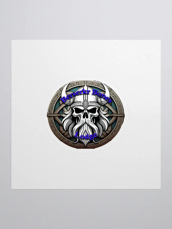 Mystical Skull Kiss Cut Stickers product image (1)
