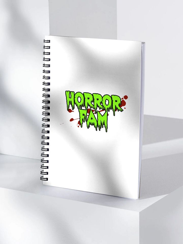 Horror Fam Spiral Notebook product image (1)