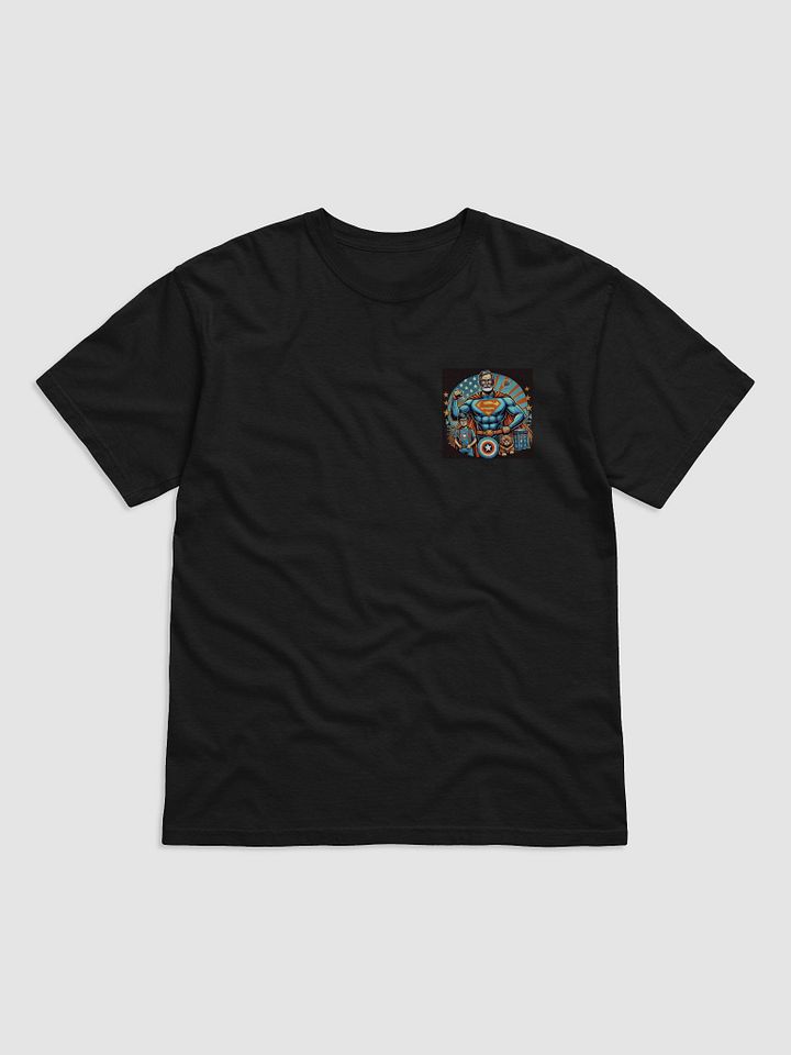 Superhero Style Comfort: Bearded Man T-Shirt product image (8)