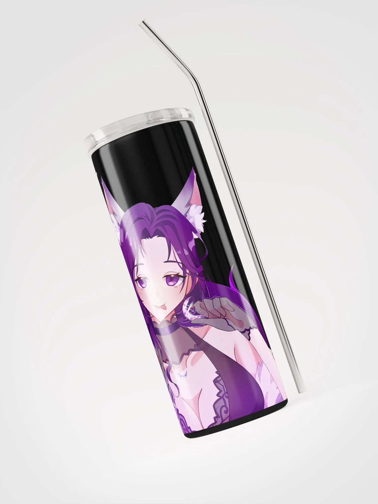 Alpha_Wolf_Luna 20oz Steel Tumbler product image (3)