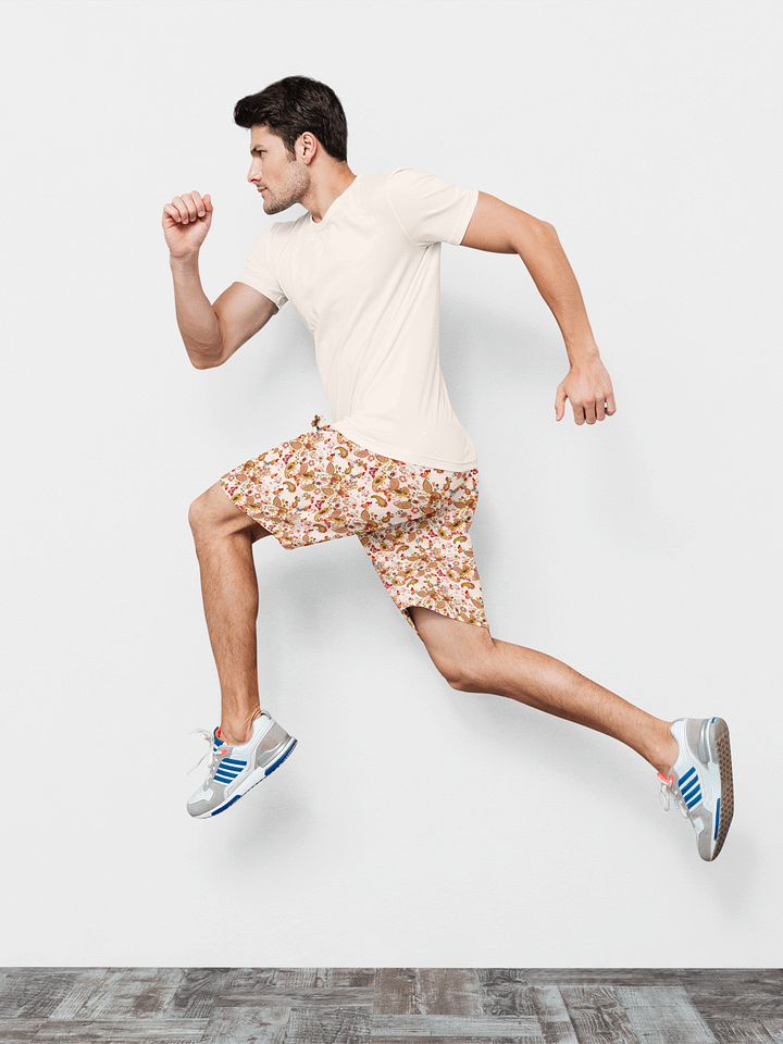 Vintage Velvet Vibes | Recycled Unisex Mesh Shorts product image (1)