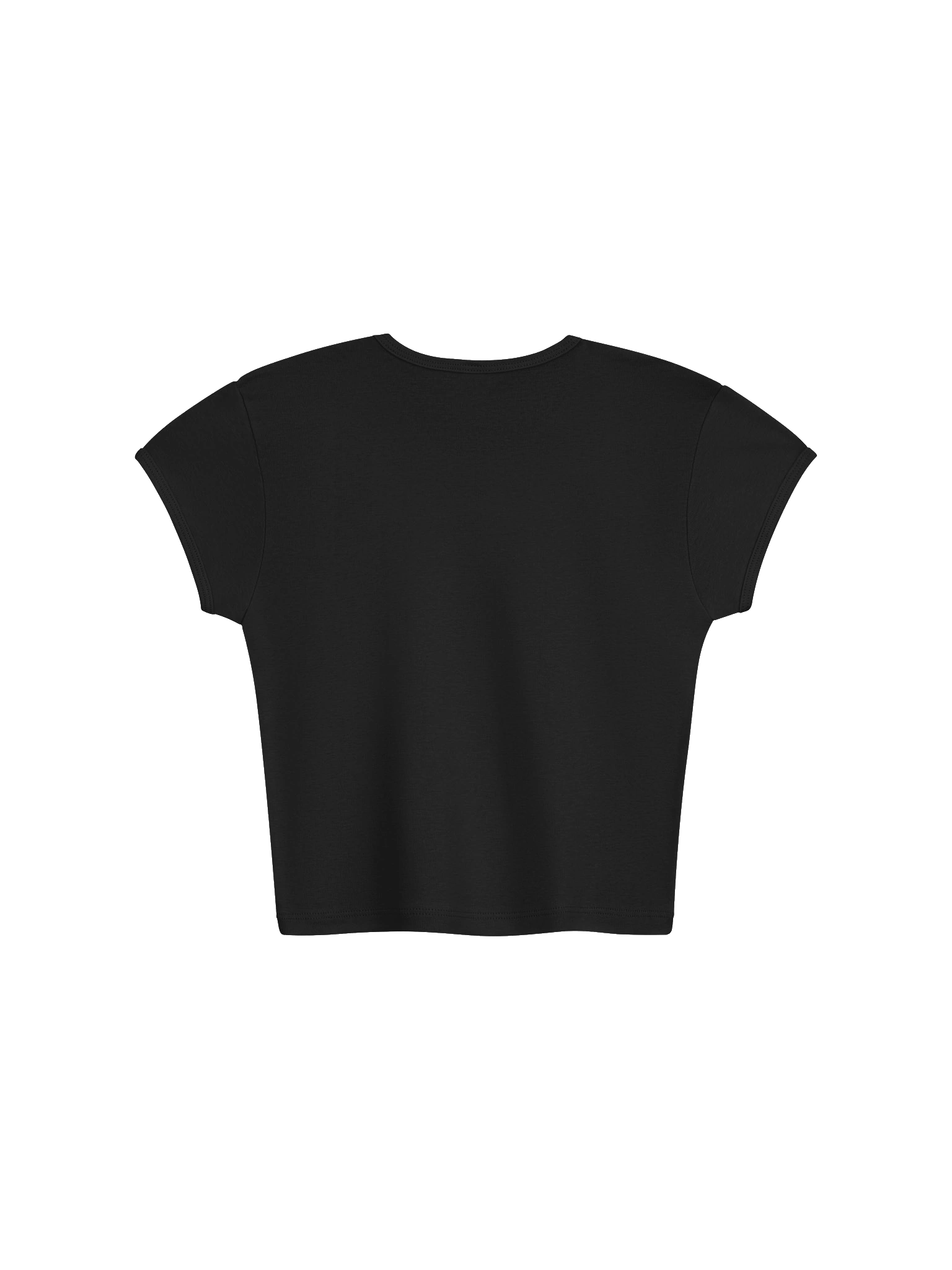 Banana Army Womens Baby Rib Crop Top product image (3)