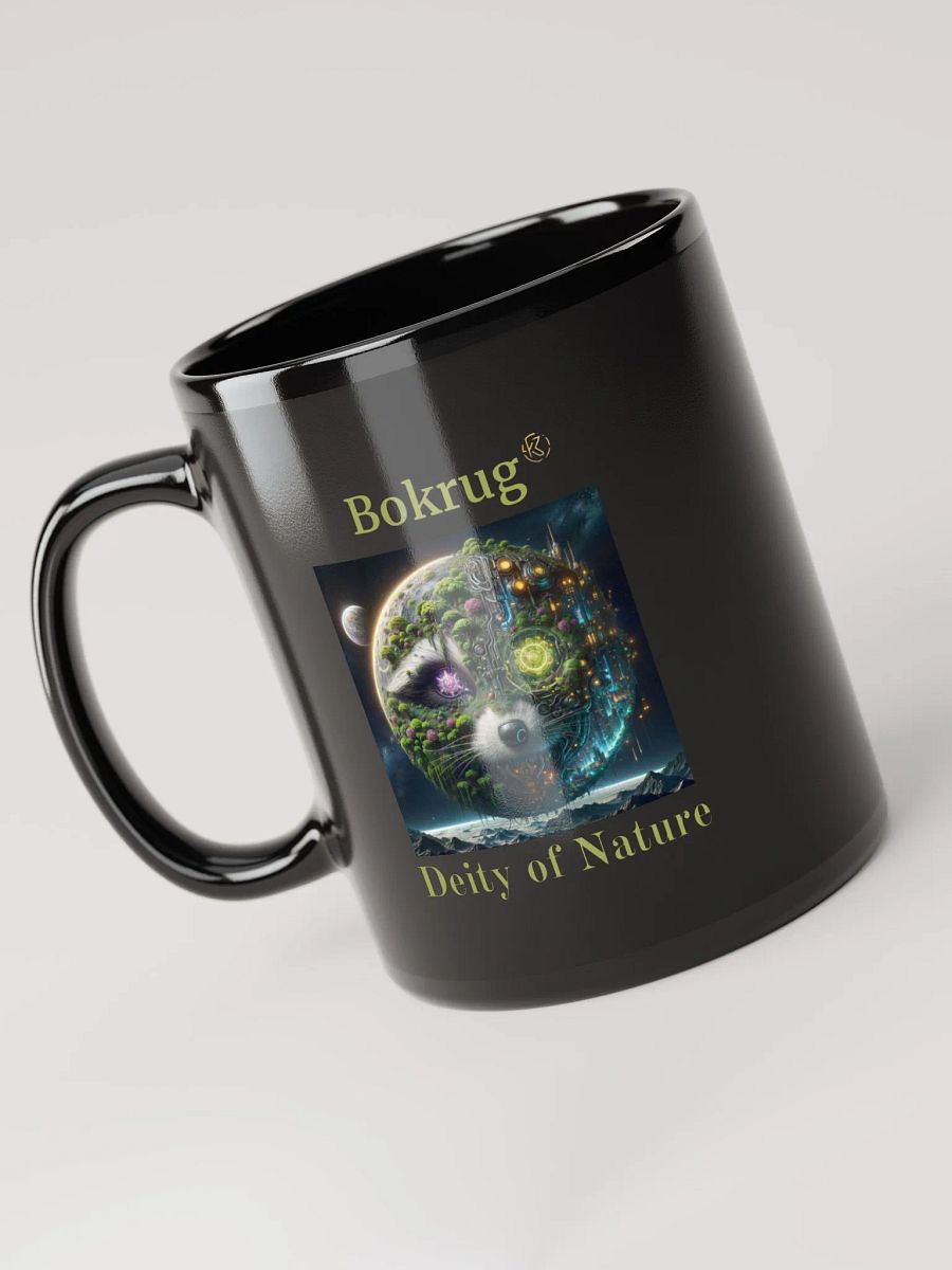 Supernal Bokrug | Black Glossy Mug product image (2)