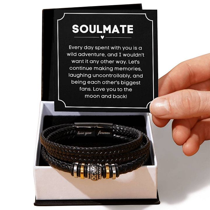Soulmate Forever Bracelet - Love You To The Moon And Back product image (2)
