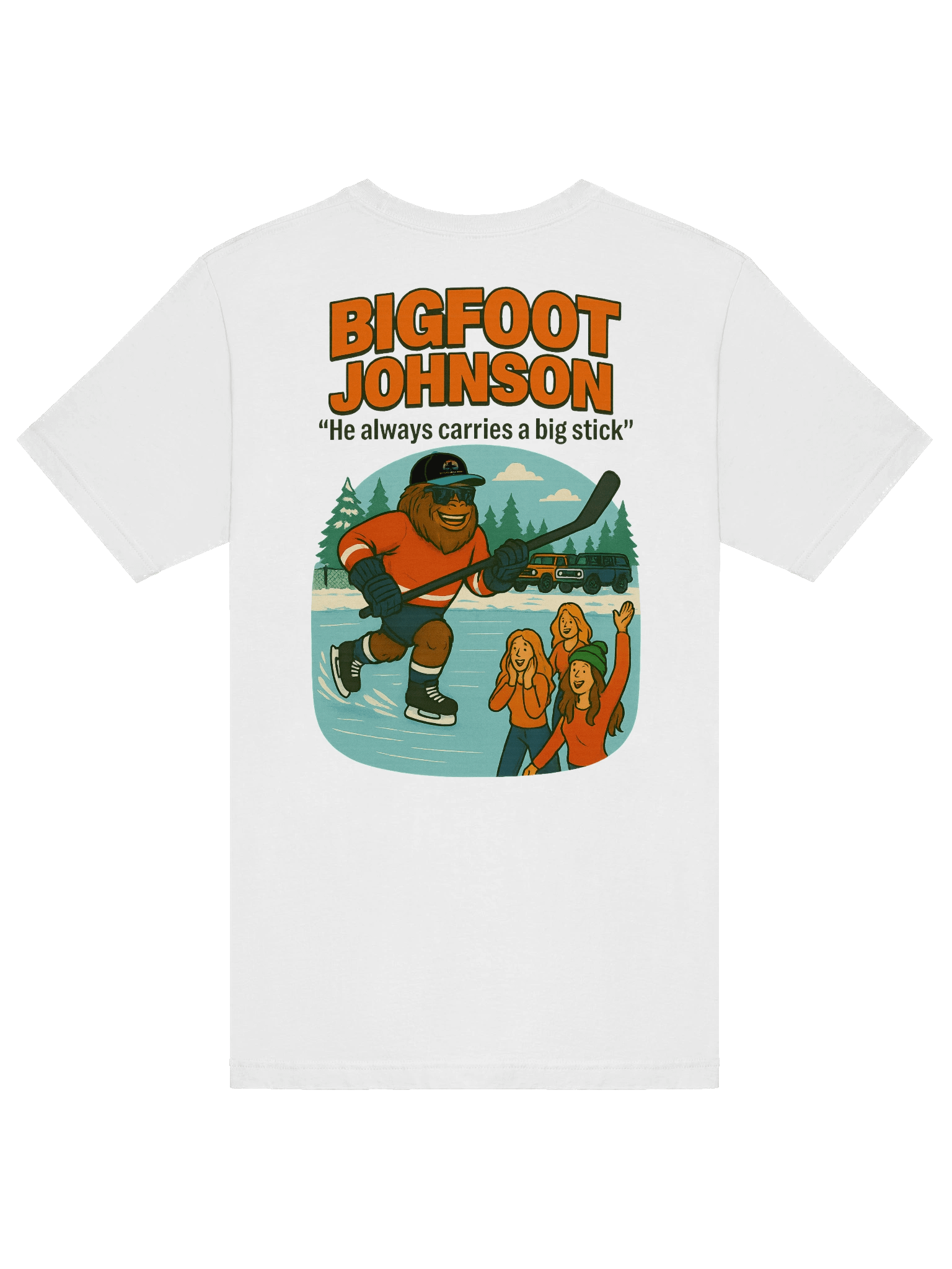 Bigfoot Johnson Big Stick Tee (White) product image (6)
