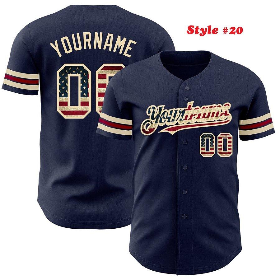 Authentic Baseball Jersey, Custom Baseball Jersey, Personalized Sport Jersey, Colorful, Flowers, Number, Special Logo Custom product image (6)