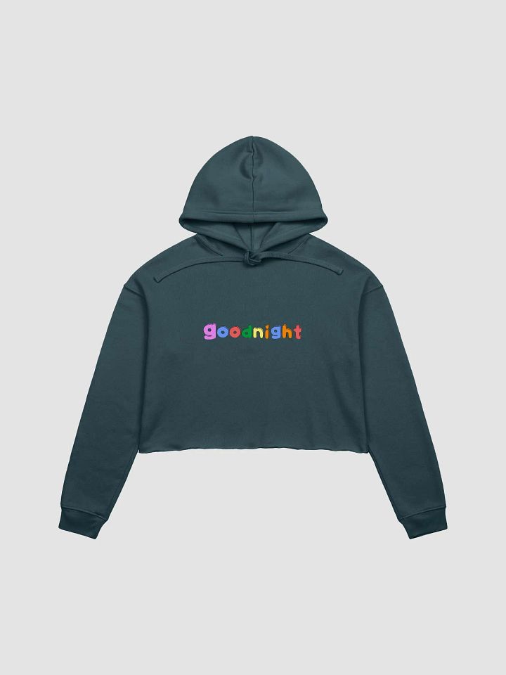 Goodnight Crop Hoodie product image (1)