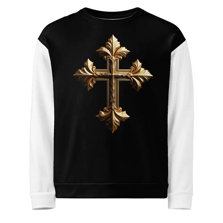 A Golden Angel and Cross - Unisex Sweatshirt #7 product image (1)
