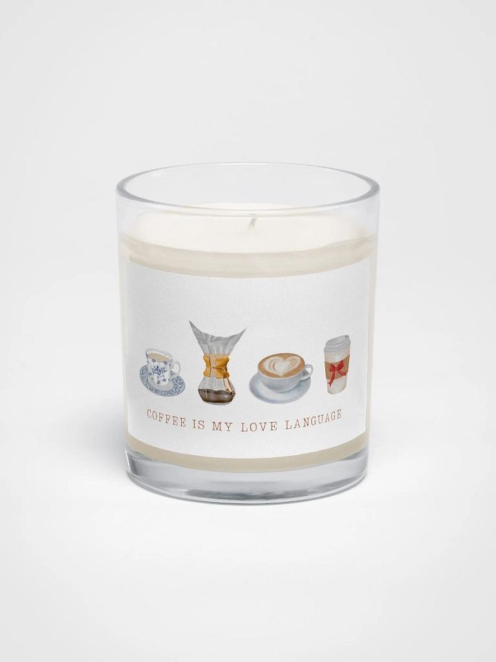 Coffee Is My Love Language Candle product image (1)