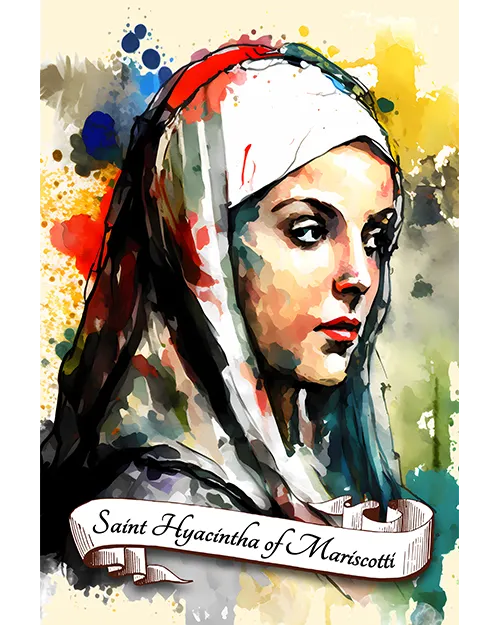 Saint Hyacintha Of Mariscotti Poster product image (1)