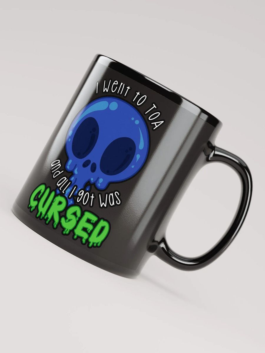 All I Got Was Cursed - Shaman - Black Glossy Mug product image (4)