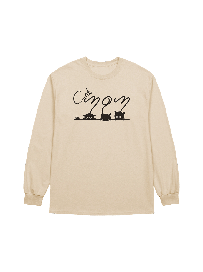 Cat Mom and Dads Unisex Adult Long Sleeve T-shirts